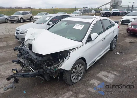 2017 Hyundai Sonata Limited z USA, uszkodzony, nr VIN 5NPE34AF4HH585347